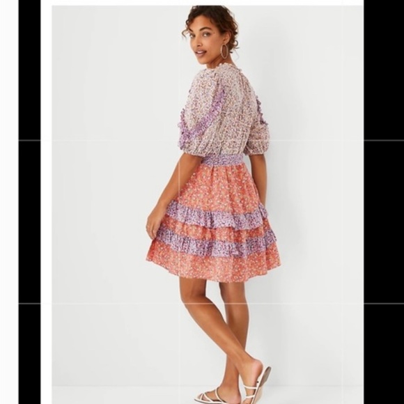 Ann Taylor floral print dress - Picture 8 of 9